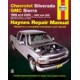 Chevrolet Pick-ups/Utes 1999-01 Haynes Part No.  24066