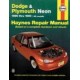 Chrysler Neon 1994-97 Haynes Part No.  30034