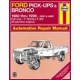 Ford  Pick-ups/Utes & Bronco   1980-96 Haynes Part No.  36058