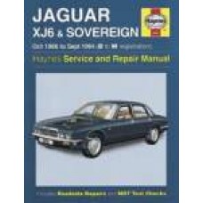 Jaguar XJ6 Oct 1986-Sept 94 Haynes Part No.  3261