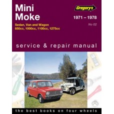 Leyland Mini, Moke Mini 1971-78, Moke 1971-82 Gregory's No. 02