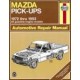 Mazda B-Series Pick-ups/Utes  1972-93 Haynes Part No.  61030
