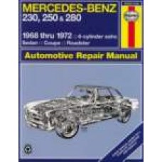 Mercedes Benz 230, 250 & 280  1968-72 Haynes Part No.  63020
