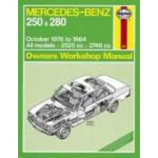 Mercedes Benz 250 & 280 W123 SeriesOct 1976-84 Haynes Part No.  677