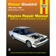 Nissan Bluebird 1981-86 Haynes No. 72720