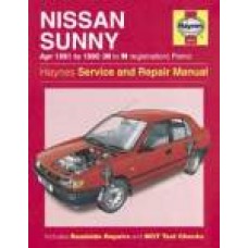 Nissan / Datsun Sunny  Oct 1986-Mar 91 Haynes No.  1378