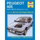 Peugeot 405 Diesel 1988-97 Haynes Part No.  3198