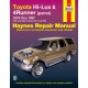 Toyota Hi-Lux & 4Runner Diesel 1979-96 Haynes No. 92736