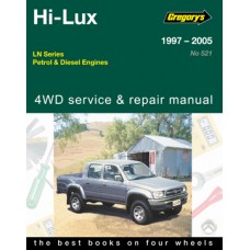 Toyota Hi-Lux/4Runner 2WD & 4WD Petrol 1979-96 Gregory's No. 526