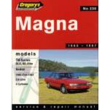 Mitsubishi Magna 1985-Feb 87 Gregory's No. 235