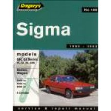 Mitsubishi Sigma 1980-83 Gregory's No. 189