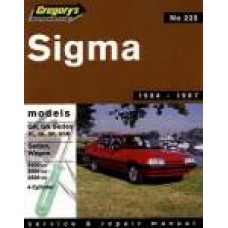Mitsubishi Sigma 1984-87 Gregory's No. 225
