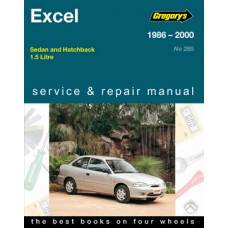 Hyundai Excel 1986-00 Gregory's No. 285