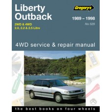 Subaru Liberty 1989-98 Haynes No. 89706