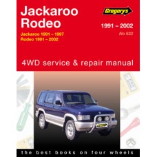 Holden Rodeo 1991-02 Gregory's No. 532