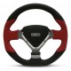 Steering Wheel Classic 3 Spoke Leather - Red