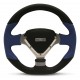 Steering Wheel Classic 3 Spoke Leather - Blue