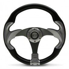 Steering Wheel Sabre 3 Spoke PVC - White